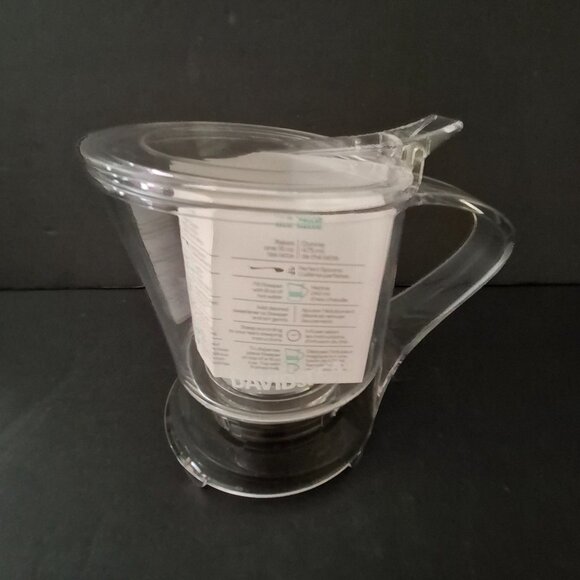 Davids Tea The Steeper BPA-free Tritan Clear 18 oz Recipe Card Latte Pop Iced - Picture 2 of 11